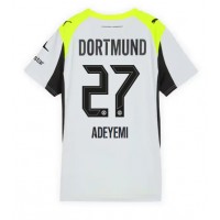 Borussia Dortmund Karim Adeyemi #27 Vonkajší Ženy futbalový dres 2025-26 Krátky Rukáv